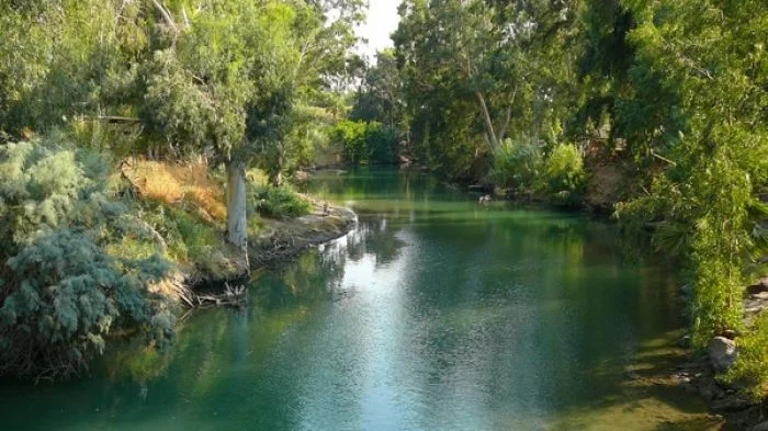 El rio Jordan en Israel